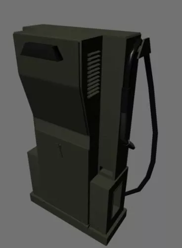 Petrol Box 3d model Petrol Box 3d model