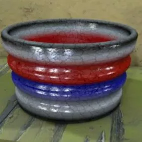 Vase Flowerpot 3d model