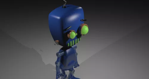 Robot 3d model Robot 3d model
