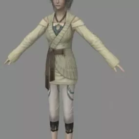 Nora 3d model