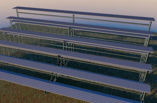 Bleachers Stadium 3d model Bleachers Stadium 3d model