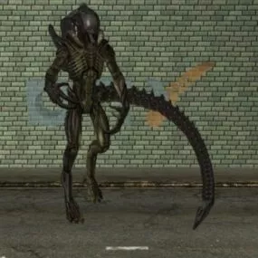 Predalien Hybrid 3d model