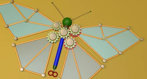 Butterfly Plane 3d model