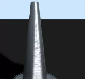 Chamine Industrial 3d model