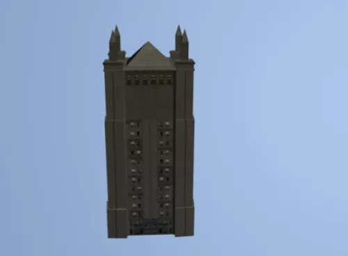 Vintage Building 3d model Vintage Building 3d model