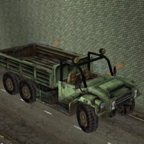 Truck 3d model Truck 3d model
