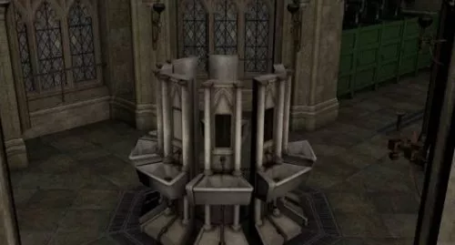 Chamber Secrets Scene 3d model Chamber Secrets Scene 3d model