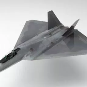 Fb22 Strike Raptor Aircraft 3d model