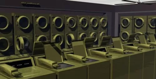 Laundromat 3d model Laundromat 3d model