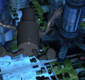 Bender Fully Rigged 3d model
