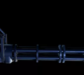 Weapon Minigun 3d model