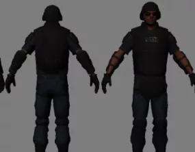Swat 3d model