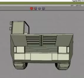 Logistics Vehicle 3d model