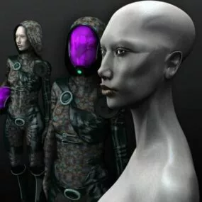 Quarian 3d model