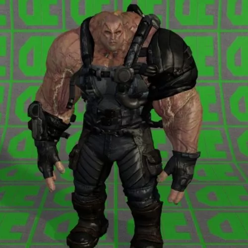 Bane 3d model Bane 3d model
