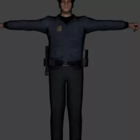 Cop 3d model