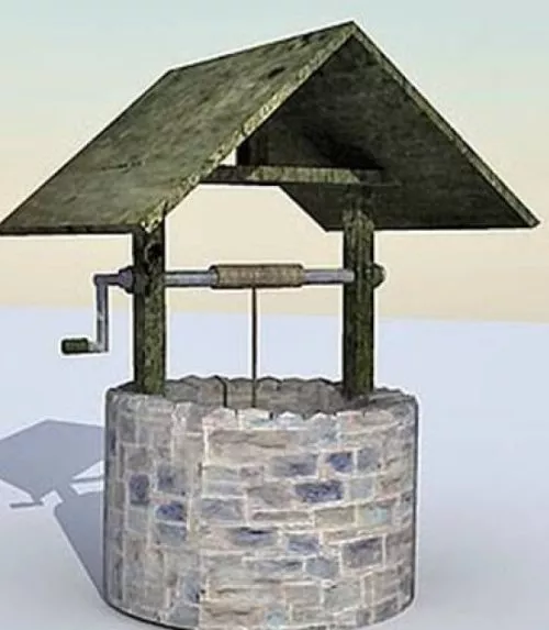 Well 3d model Well 3d model