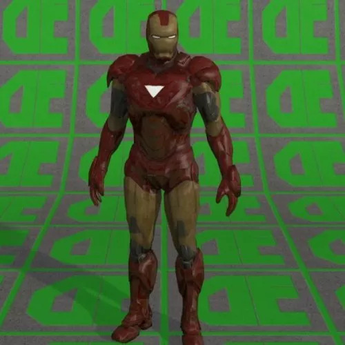 She Hulk Cosplay Character 3d model