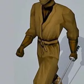 Ninja 3d model