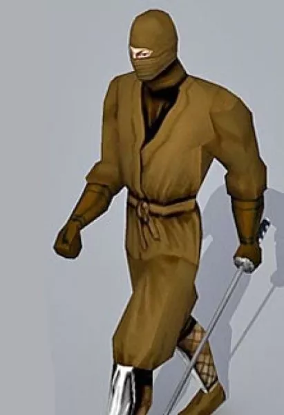 Ninja 3d model Ninja 3d model