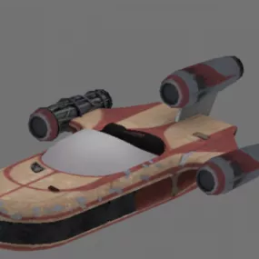 Sw Landspeeder 3d model