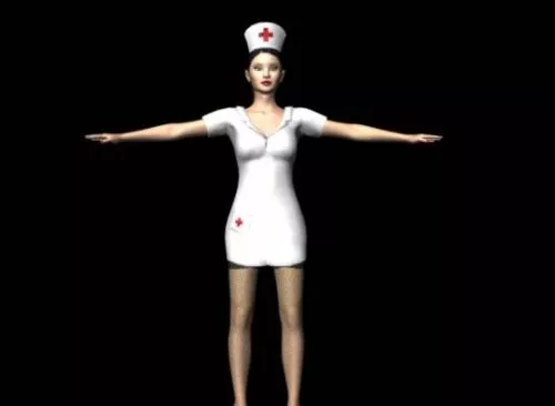 Nurse 3d model Nurse 3d model