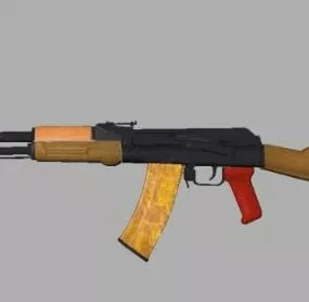 Ak74 Gun 3d model