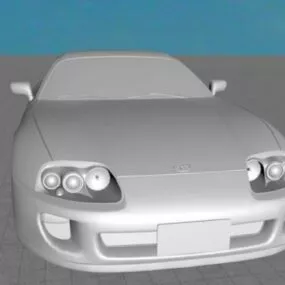 Toyota Supra Car 3d model