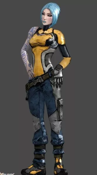 Borderlands Character 3d model Borderlands Character 3d model