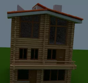 Simple Home 3d model