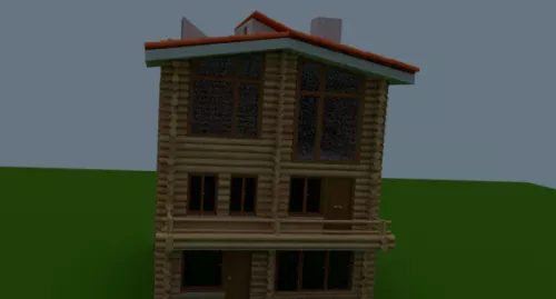 Simple Home 3d model Simple Home 3d model