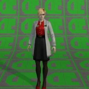 Harleen Quinzel 3d model