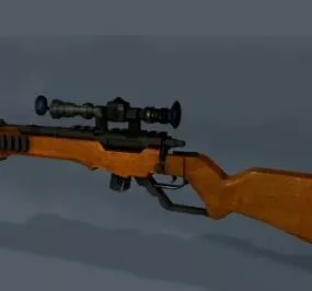 Sniper 3d model
