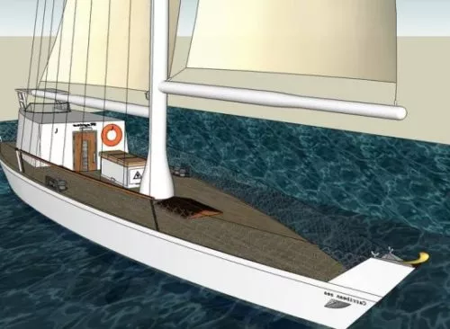 Private Yacht Boat 3d model