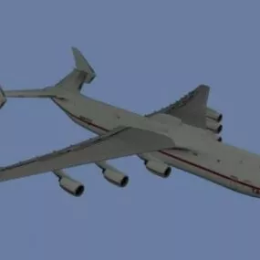 Airplane Antonov An225 3d model