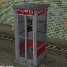 TelePhone Box 3d model