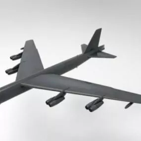 B52 Aircraft 3d model