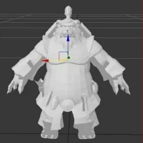 Pandamale Wow 3d model