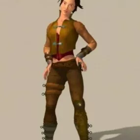 Maxine 3d model