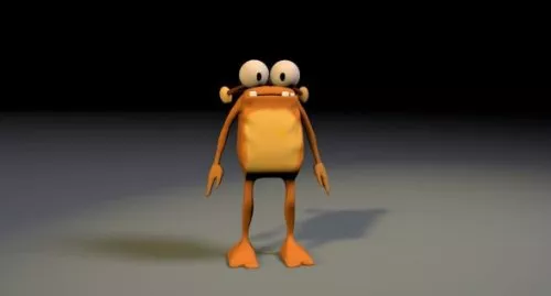 Cartoon Monster 3d model Cartoon Monster 3d model