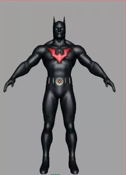 Batman Beyond Character 3d model Batman Beyond Character 3d model