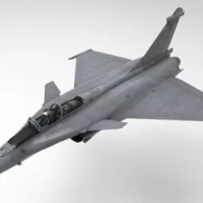 Dassault Rafale Aircraft 3d model