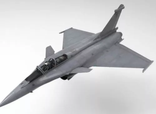 Dassault Rafale Aircraft 3d model Dassault Rafale Aircraft 3d model