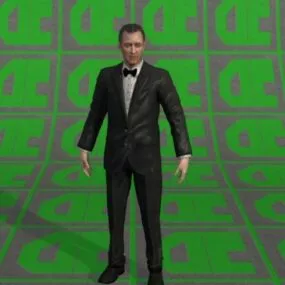 Alfred Pennyworth 3d model