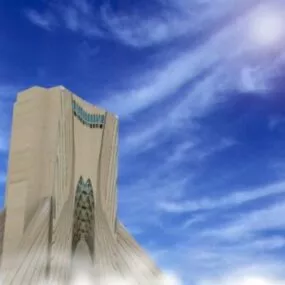 Azadi Square Building 3d model