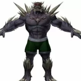 Doomsday Monster Game Character 3d model