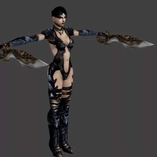 Shahdee Prince Persia Character 3d model Shahdee Prince Persia Character 3d model