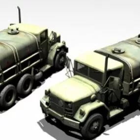 M35A2 Miltary Transport 3d model