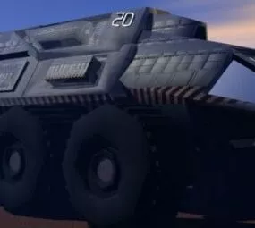 Mars Explorer 3d model