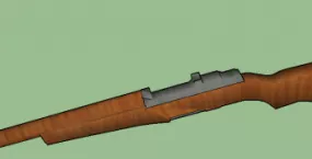 M1 Garand Gun 3d model